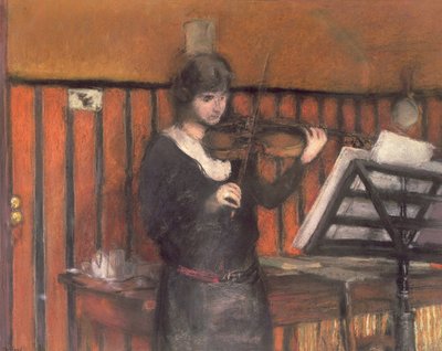 Madame Miriam Fried, the violinist by Edouard Vuillard